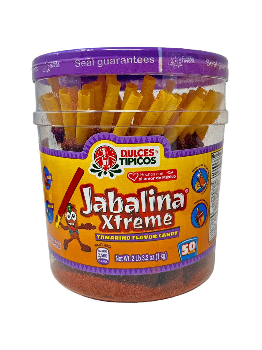 Jabalina Extreme Tamarind Straws – Sandy's Imports