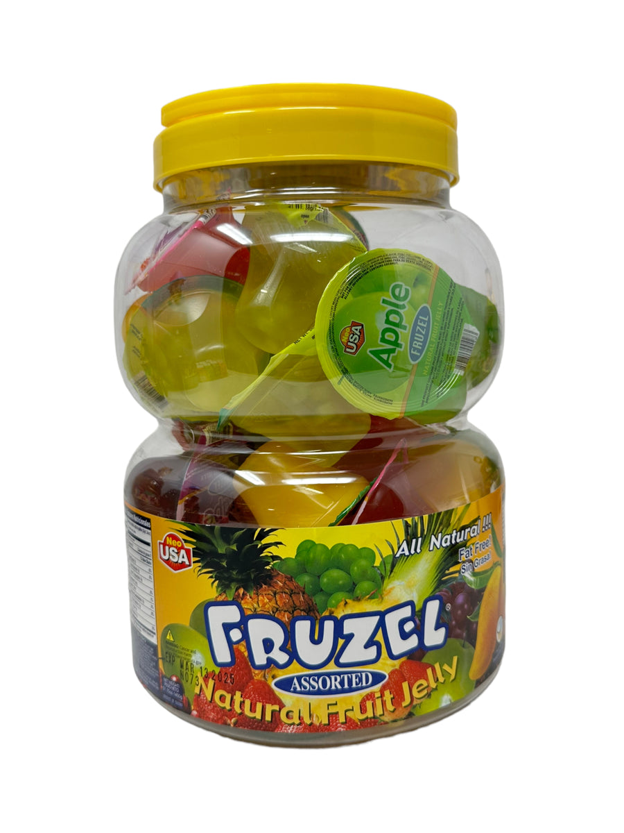 Fruzel Assorted Natural Fruit Jelly – Sandy's Imports