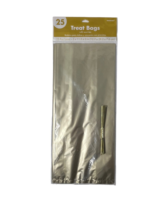 Gold Treat Bags