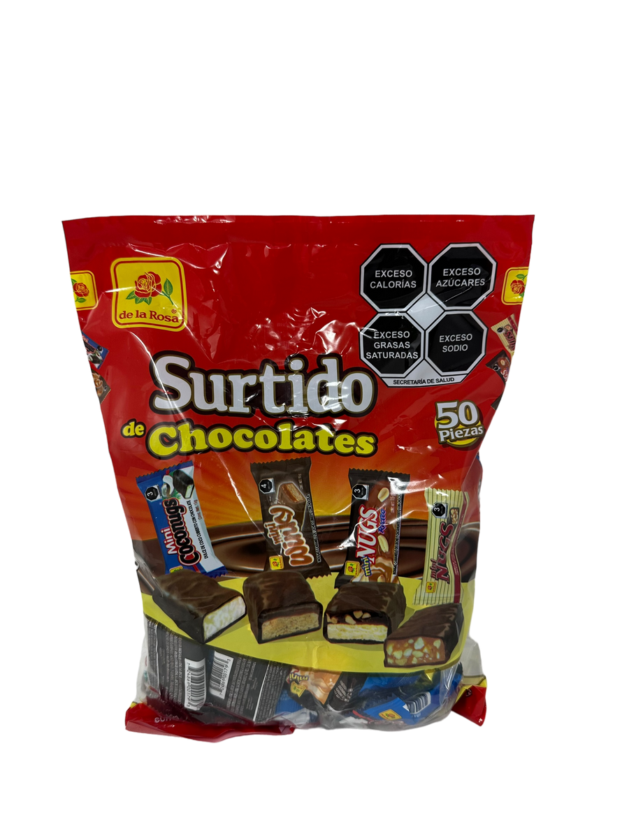 De La Rosa Surtido de Chocolates 50 pc Bag Sandy’s Imports