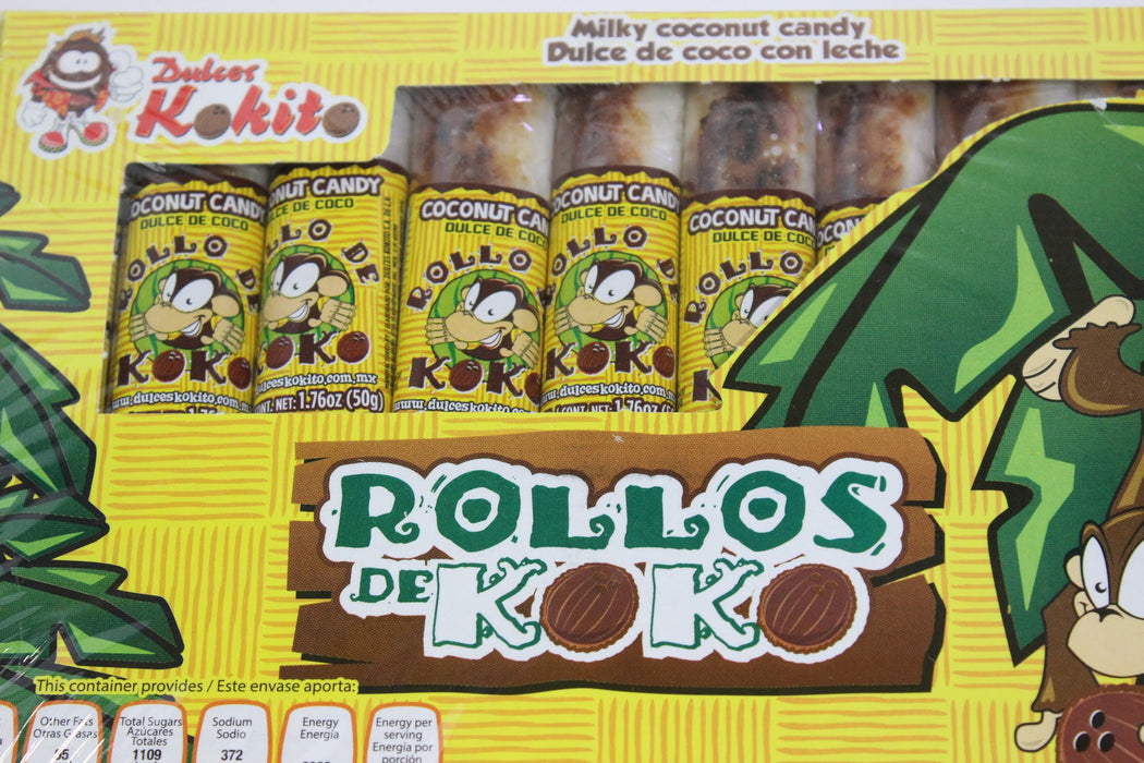 Dulces Kokito Rollos de Coco / Coconut Rolls
