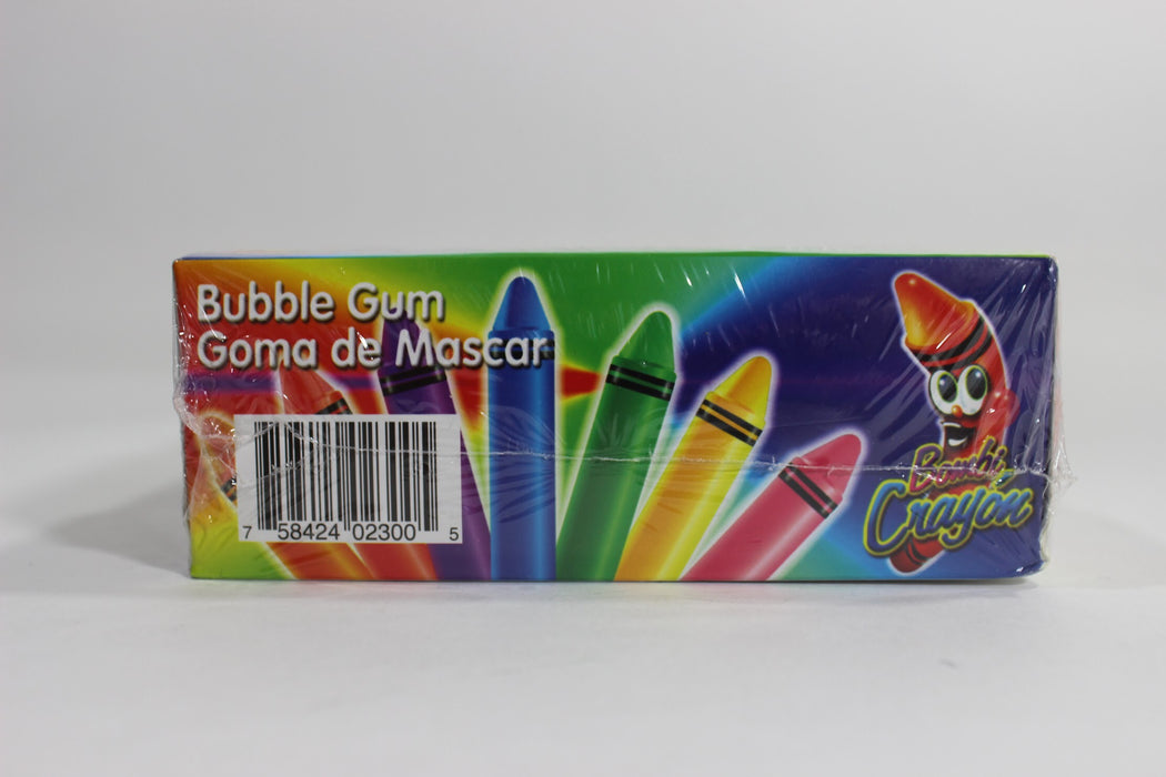 Carr Bombi Crayon Goma De Mascar / Crayon Bubble Gum / TikTok Gum Trend