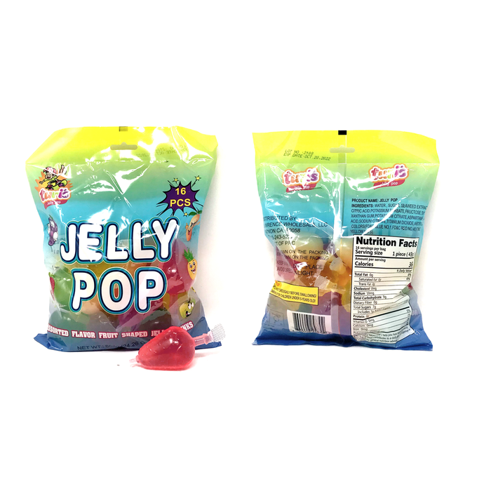 Turis Surtido De Frutas Gelatinas/Turis Assorted Fruit Jelly Pop