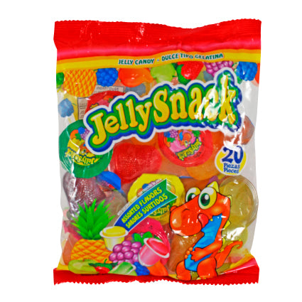 Jellysnack Gelatina De Sabores 20pcs/ Jellysnack Assorted Flavors 20pcs