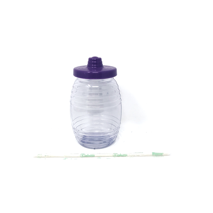 Mini Vitrolero 1 Litro/ Mini Plastic Water Container 1 Liter/ 12 Piece Pack