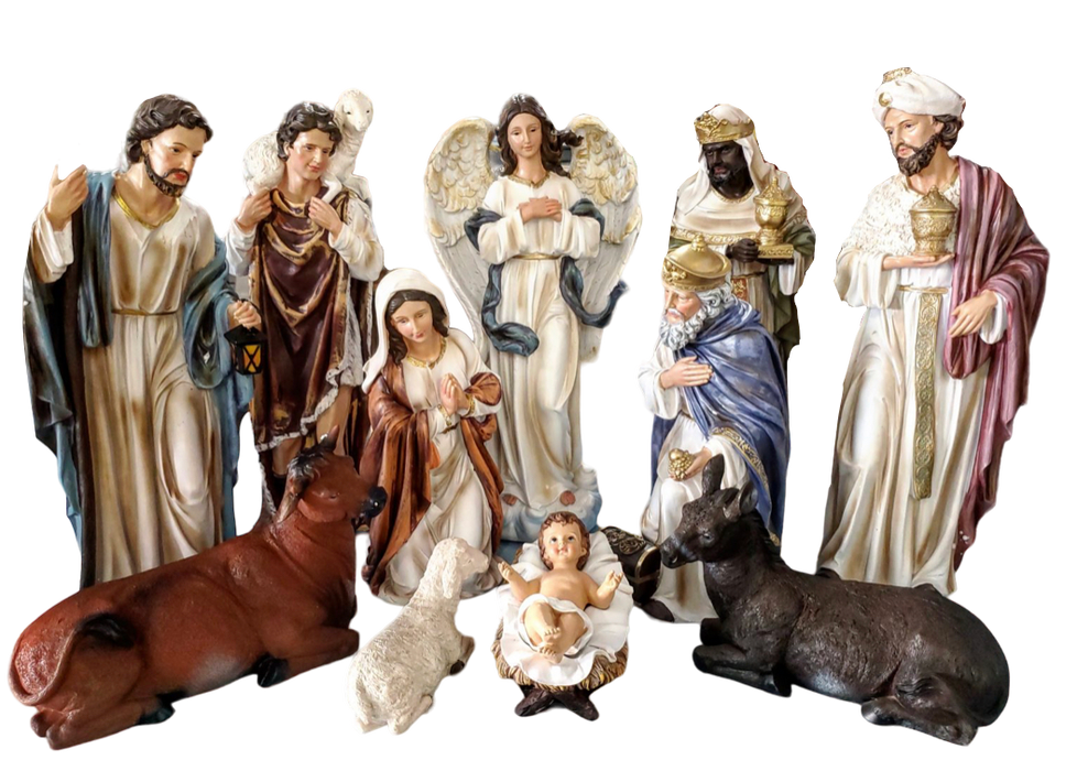 20" Resin Nativity Scene (Nacimiento) LARGE SIZE