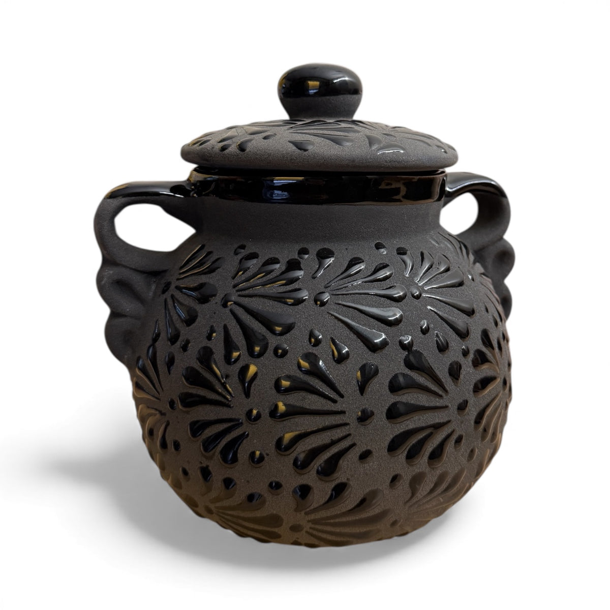 Handmade Mexican Clay Pot | Olla De Barro Engobe | Decorative Pottery ...