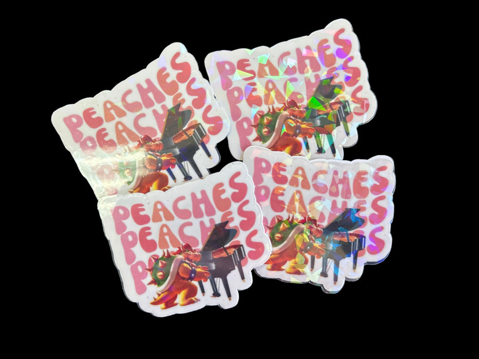 Peaches Stickers