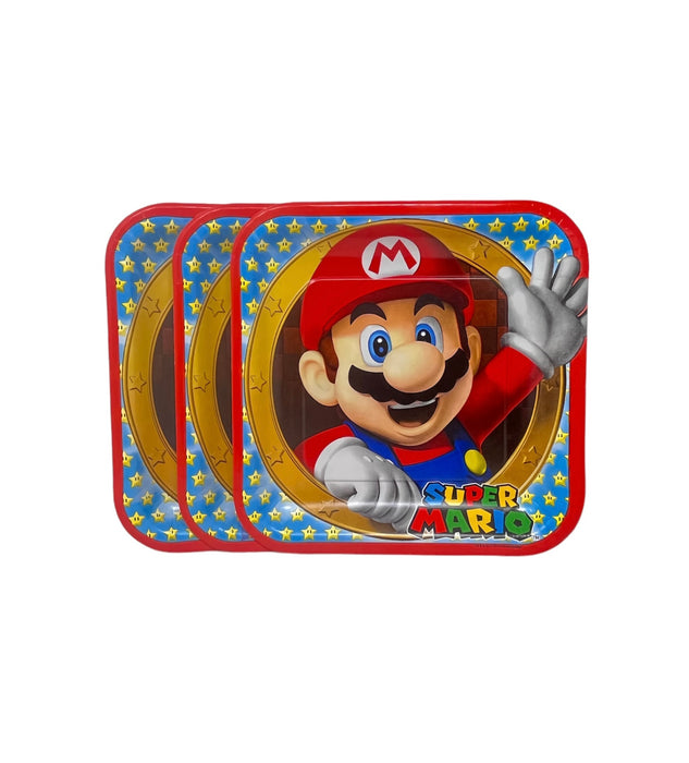 Mario Square plates