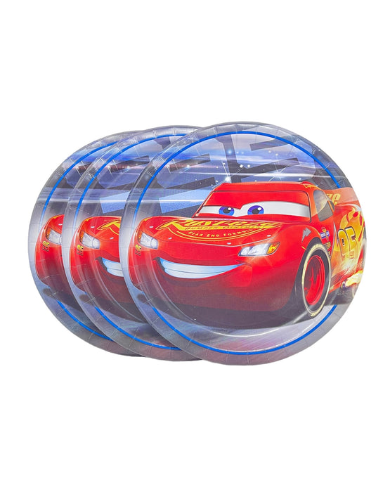 Cars 9-Inch plates