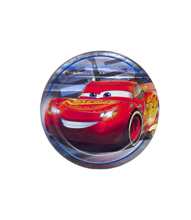 Cars 9-Inch plates
