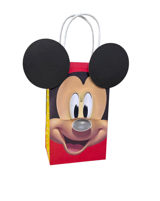 Mickey Mouse face Kraft Bags