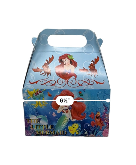 The Little Mermaid Party Boxes 12 ct