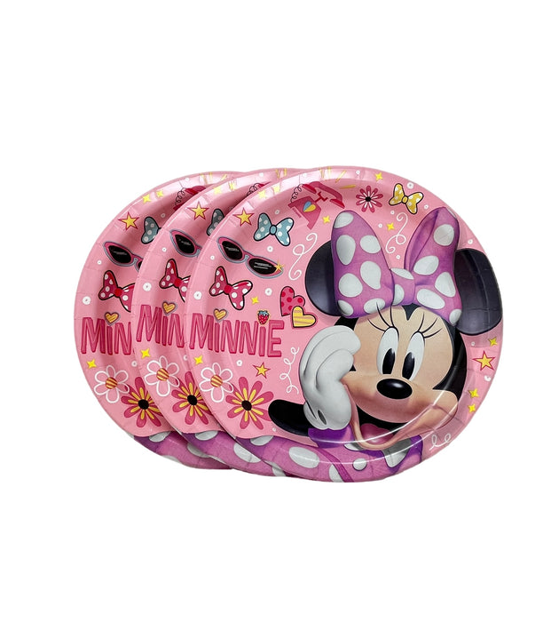 Minnie Mouse Plates 9-inch