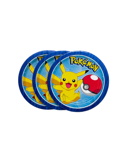 Pokemon Party plates 8ct — Sandy's Imports