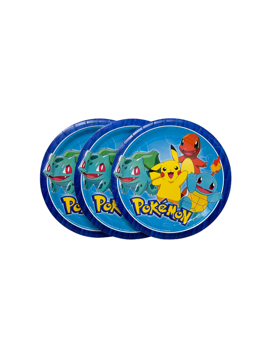 Pokemon 9-inch Plates