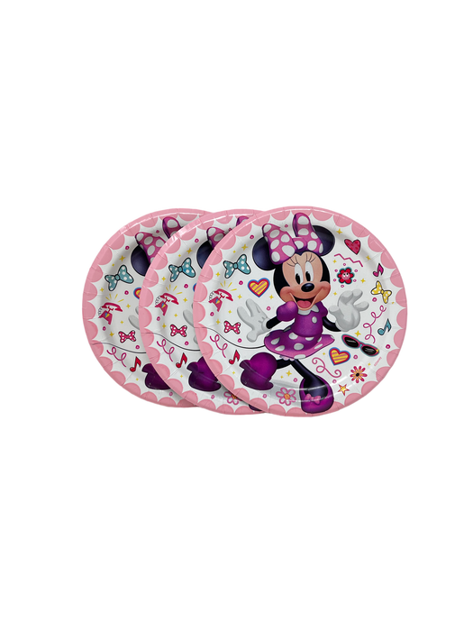 Minnie Mouse Plates 8ct