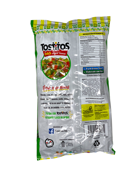 Sabritas Tostitos Salsa Verde 200 G Bag Sandy s Imports