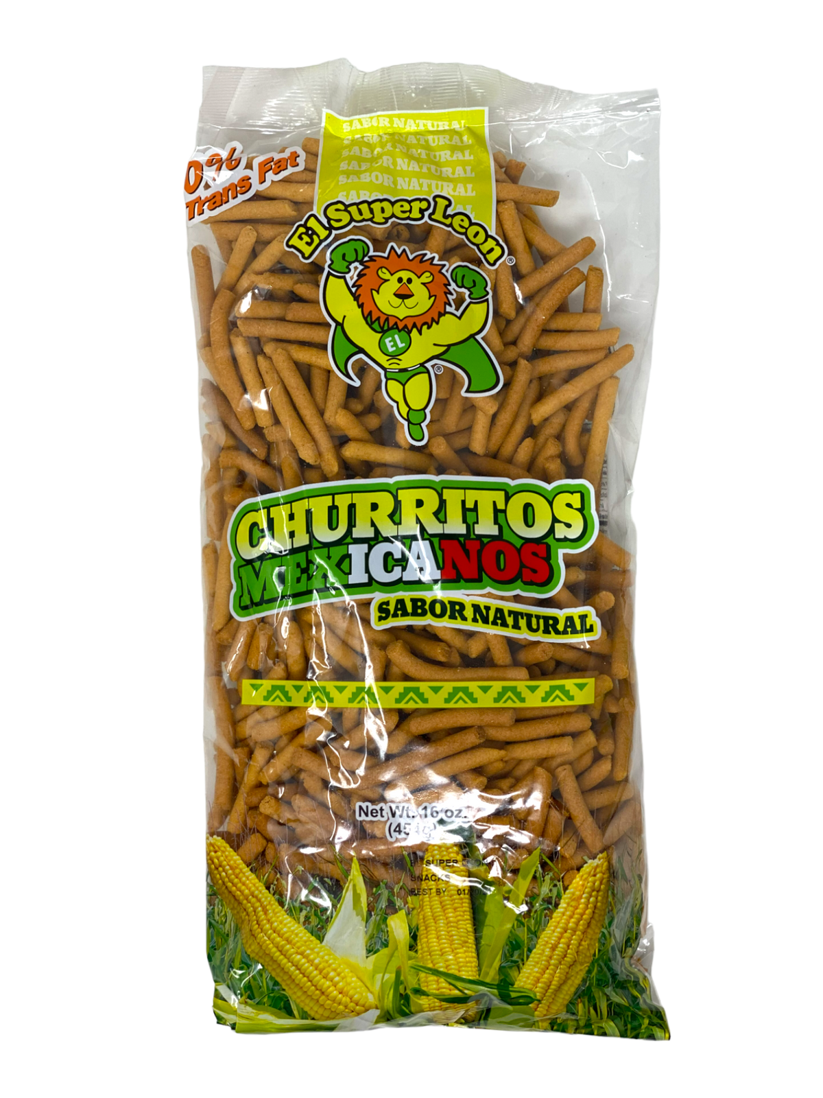 Churros Raton Churritos Mecxicanos Natural / El Super Leon / 16 oz Bag — Sandy’s Imports
