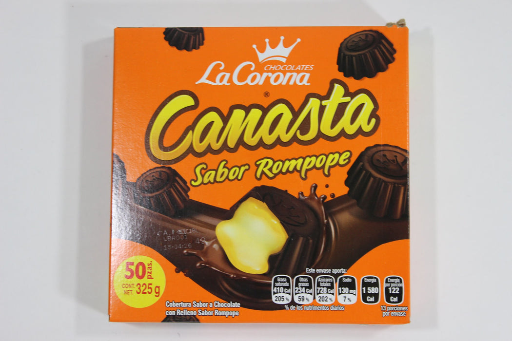La Corona Canasta / Chocolate Filled With Eggnog