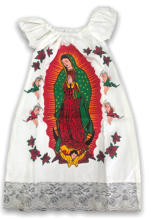 nicotina Maldito pimienta Vestido Virgen de Guadalupe NINA — Sandy's Imports