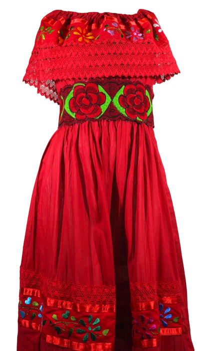 Vestido Maria Bonita Rojo