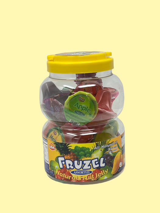 Fruzel Assorted Natural Fruit Jelly