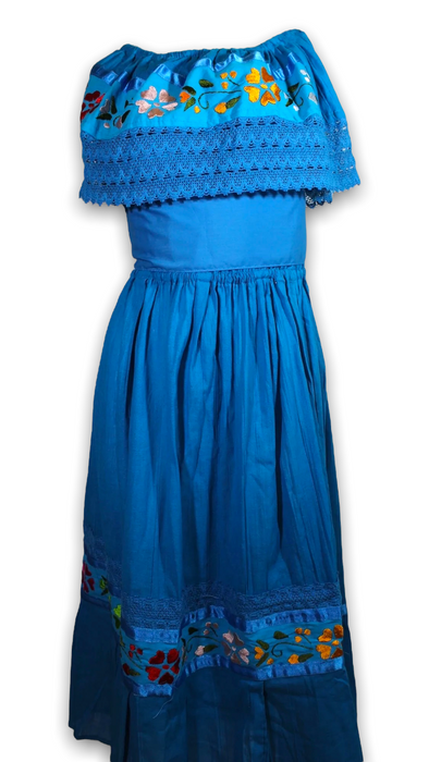 Vestido Maria Bonita Azul
