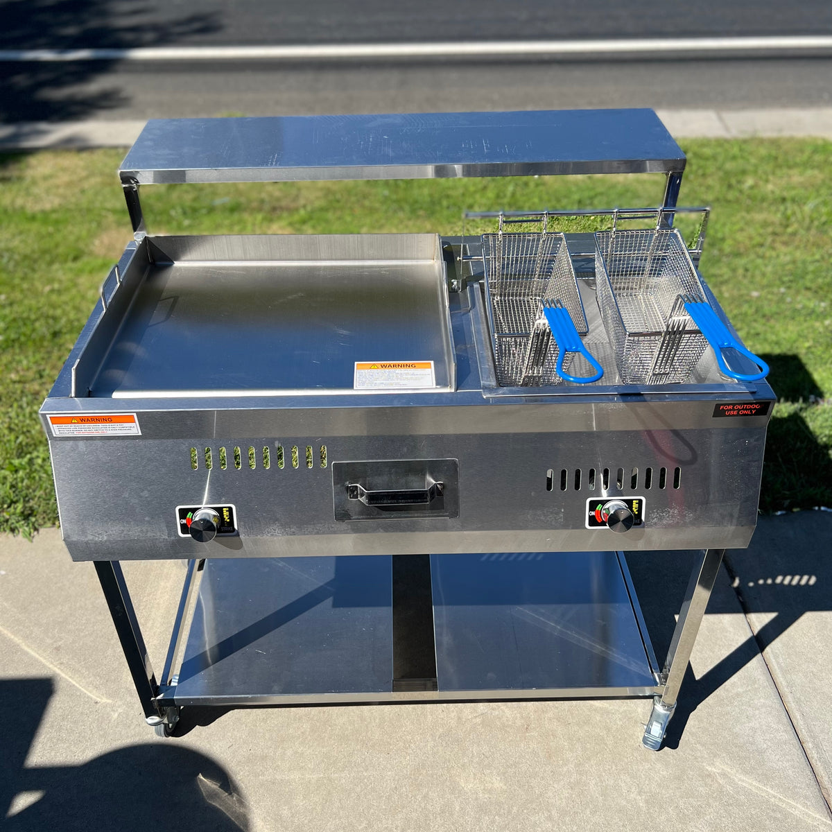 Taco Cart/ Comal De Suadero Con Comal Para Tortillas I Estufa De Gas for  Sale in Paramount, CA - OfferUp