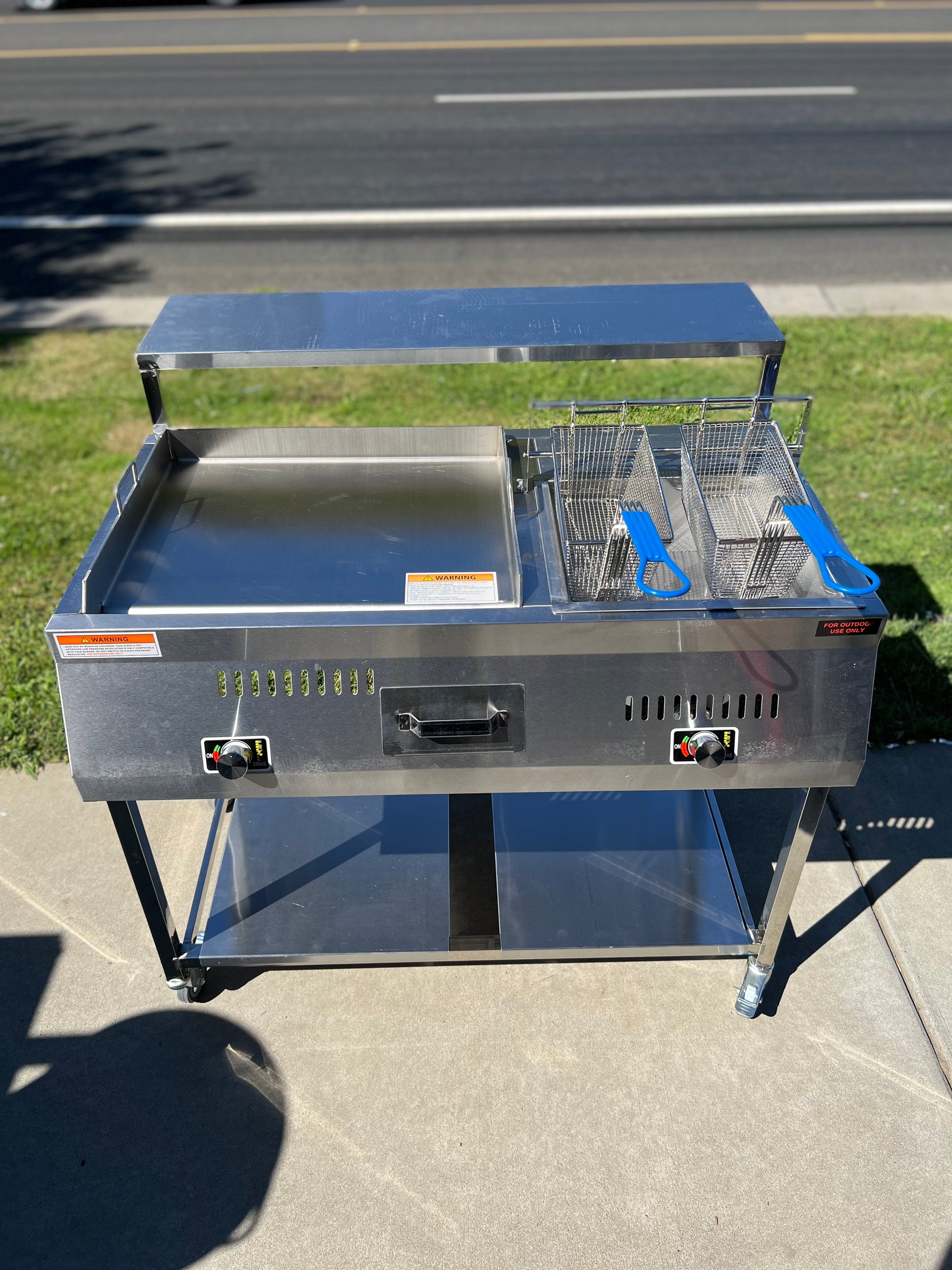 Taco Cart #4 Grill Fryer Table – Sandy's Imports