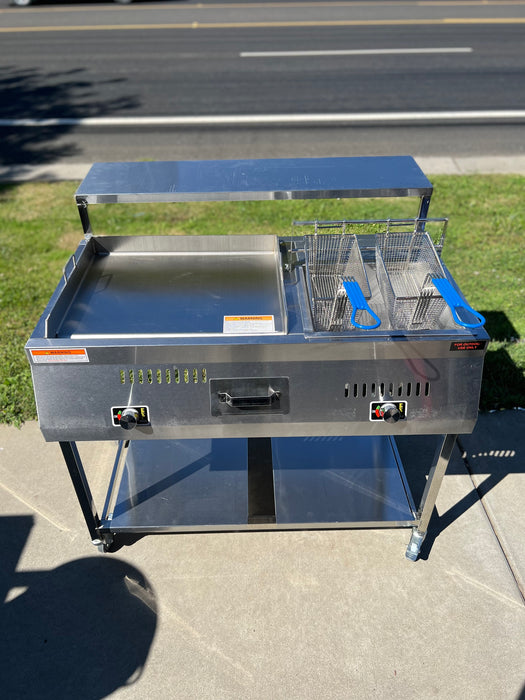 Taco Cart #4 / Grill / Fryer / Table