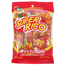Super Rico Polvito Picosito 8pcs/ Super Delicious Spicy Powder 8pcs