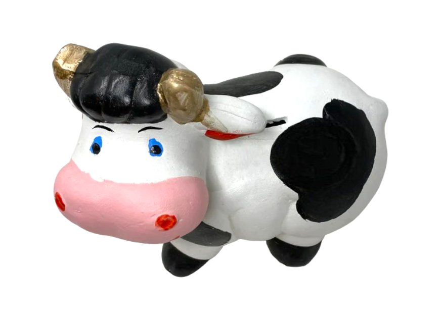 Vaca Alcansia de Yeso / Piggy Bank