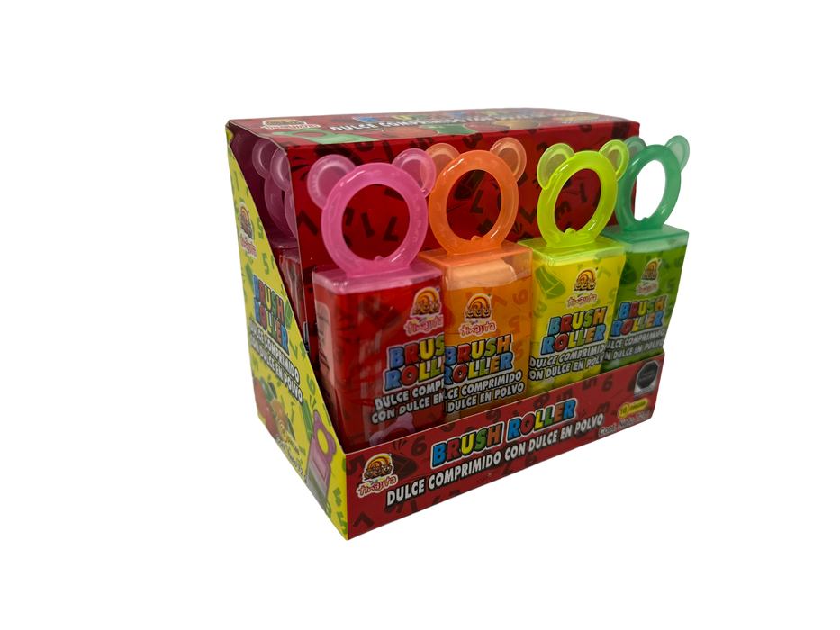 Tinajita Brush Roller Candy Toy
