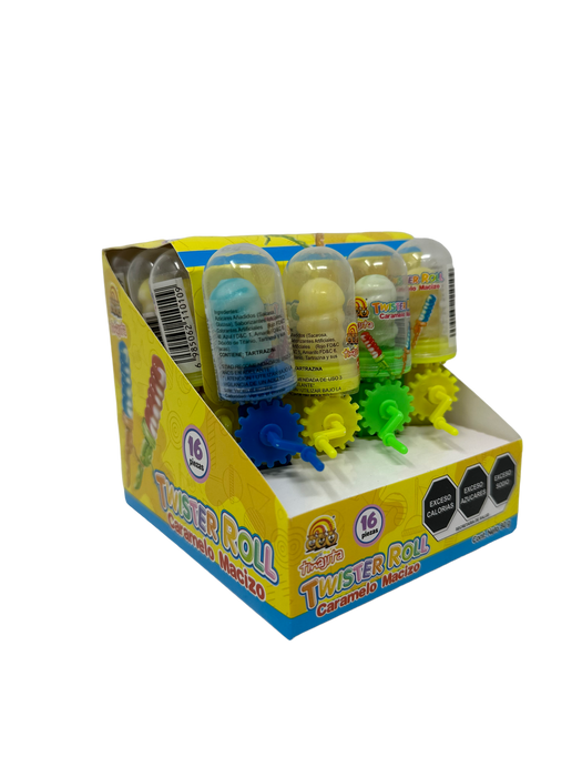 Tinajita Twister Roll Candy Toy