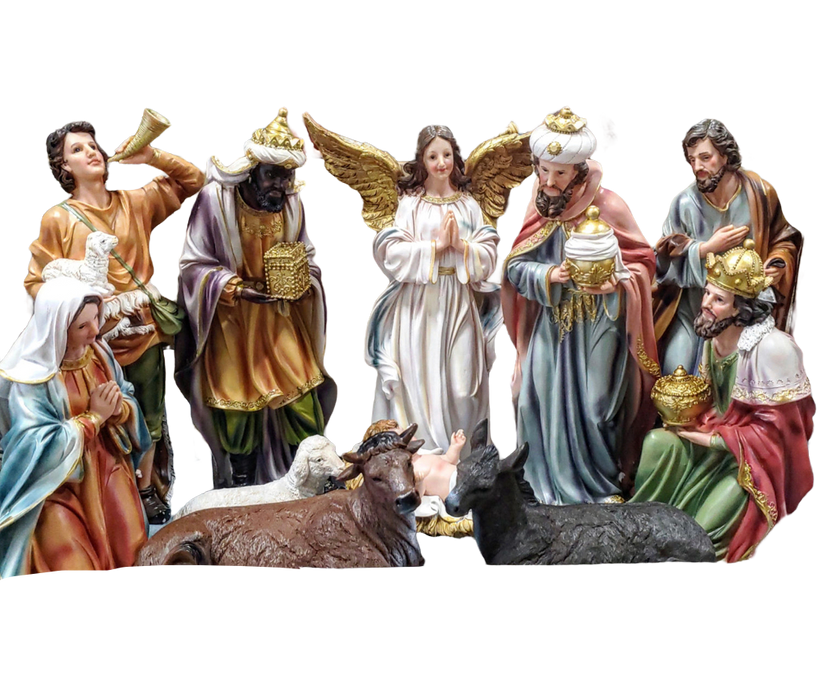 16 inch Resin Nativity Scene