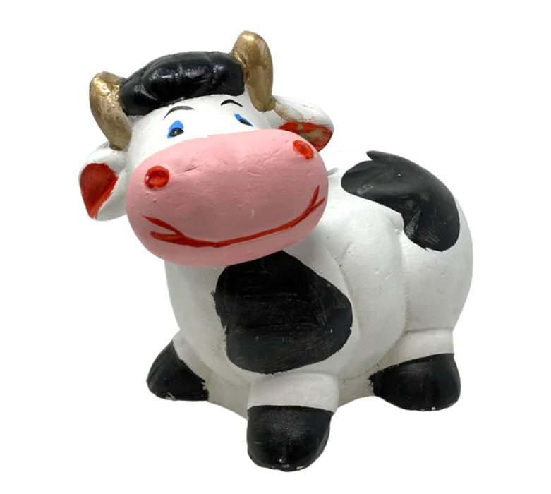 Vaca Alcansia de Yeso / Piggy Bank