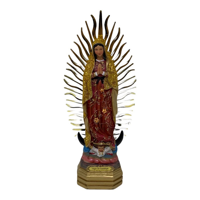 Virgen de Guadalupe Religious Statue