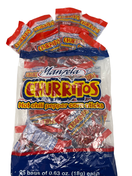 Manzela Churrito Picositos Piñatero / Spicy Corn Chips