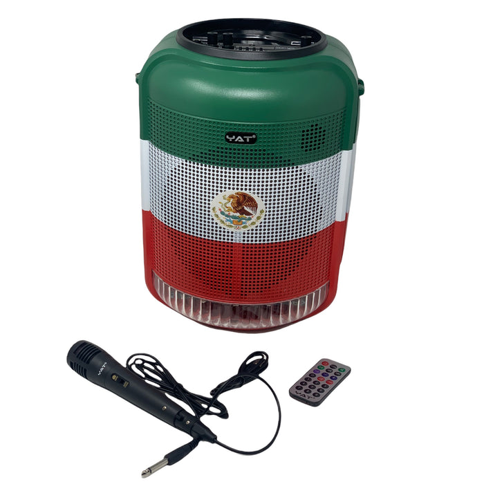 Mexico Portable Bluetooth Wireless Speaker With Microphone| 8 Inch Portable Speaker