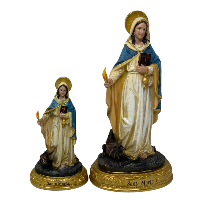 Santa Marta Statue Figurine| Estatua De Santa Marta| Saint Martha Holy Figurine| Religious Statue Decoration