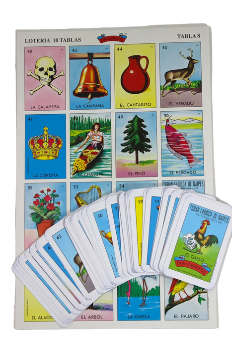 Don Clemente Loteria Jumbo / Mexican Loteria Game / Authentic